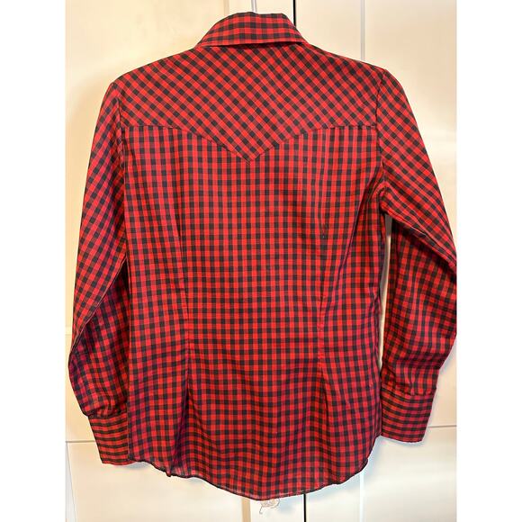 75. Vintage H Bar C western shirt; size Small - Picture 3 of 5